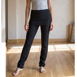 Lululemon Citta Boolux Women Sz 2 Waffle-Knit Sweater Dance Yoga Pants Leggings